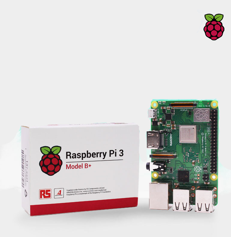 Malina Pi 3 Model B + Raspberry Pi 3 Model B+